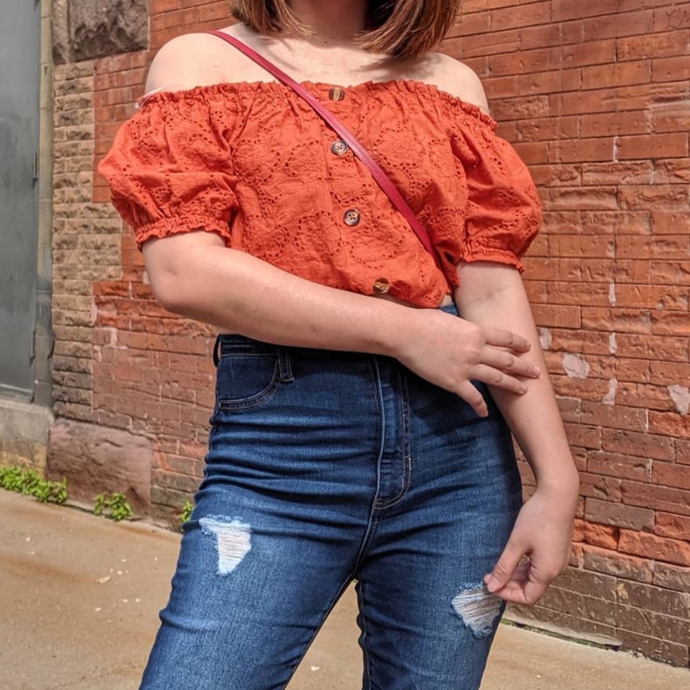 Women’s tops orange